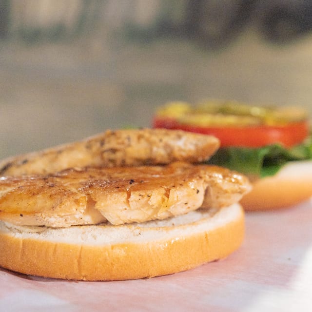 Grilled Chicken Sandwich.