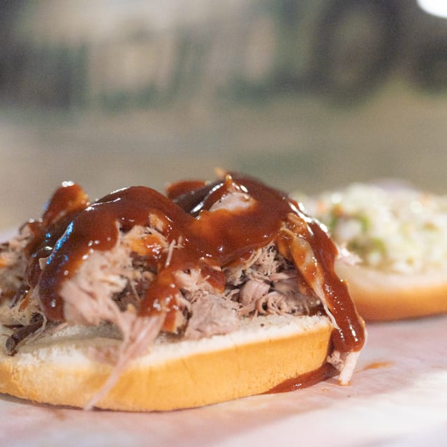 BBQ Sandwich with Slaw.