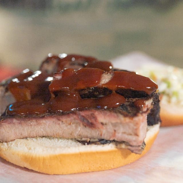 Rib Sandwich.